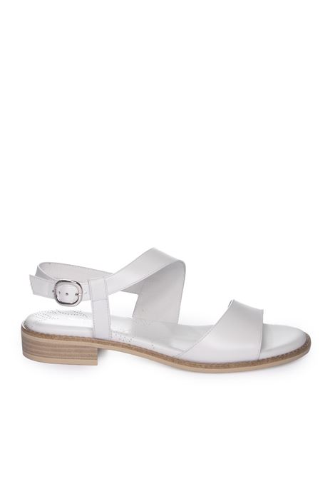 White loira sandal NERO GIARDINI | E410460DLOIRA-707